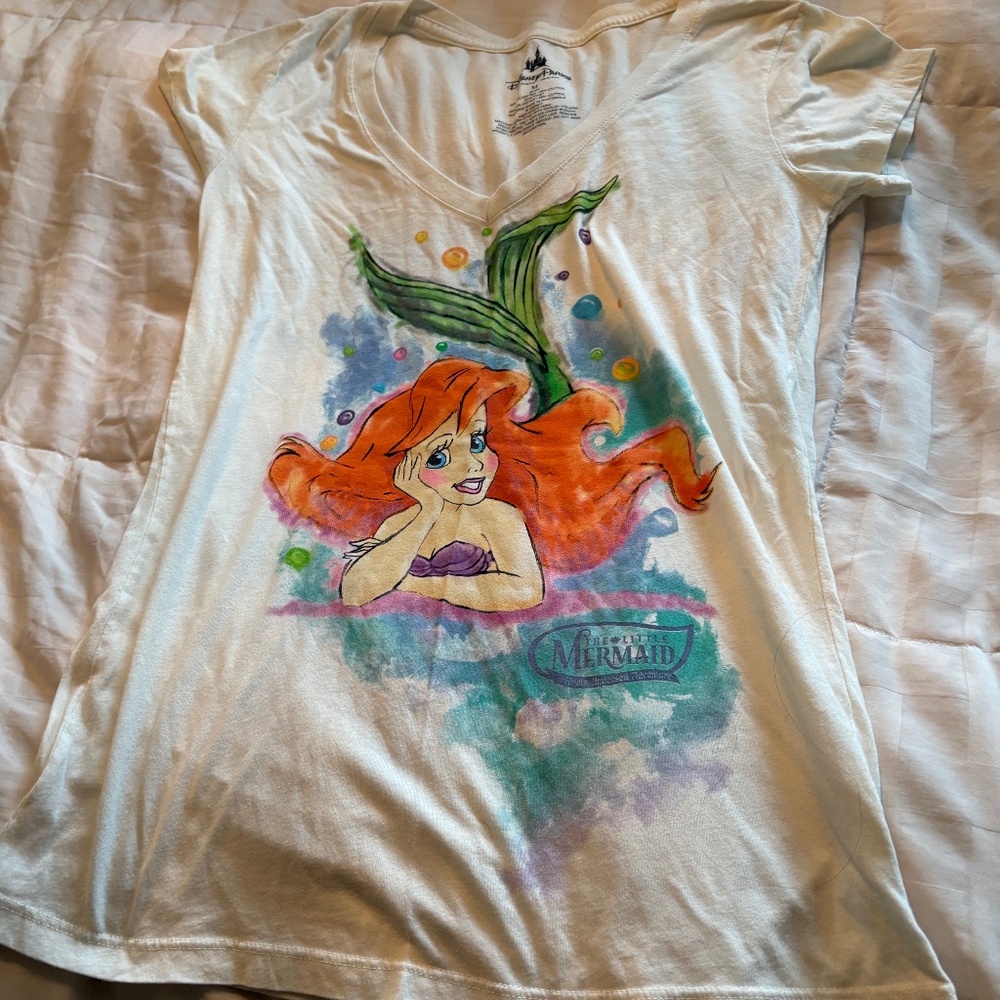 Disney little mermaid t shirt
